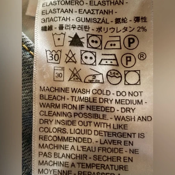 Levi's Wedgie Skinny Button Fly Jeans. Size 28. EUC - Picture 5 of 11